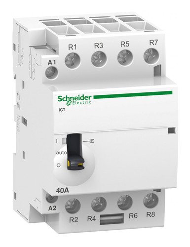 Модульный контактор Schneider Electric iCT 4P 63А 400/24В AC