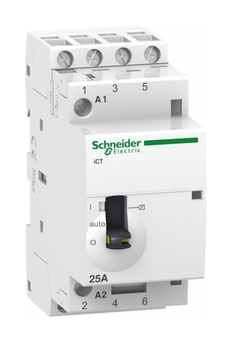 Модульный контактор Schneider Electric iCT 4P 25А 400/240В AC