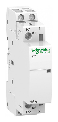 Модульный контактор Schneider Electric iCT 1P 16А 230/12В AC