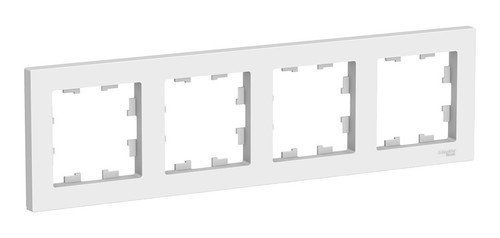 Рамка 4 поста Schneider Electric ATLASDESIGN, белый