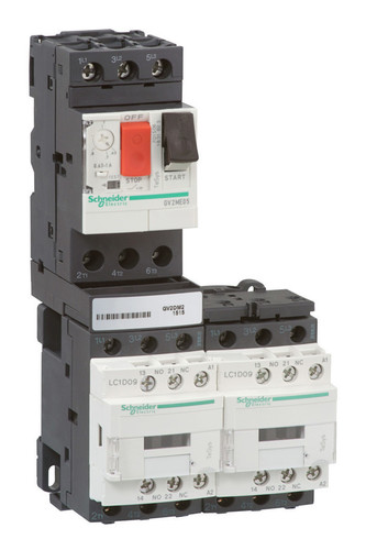 Пускатель Schneider Electric TeSys GV2DM 0.4А, 0.12кВт 400/24В