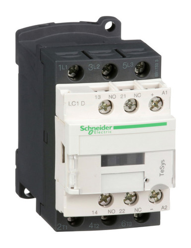 Контактор Schneider Electric TeSys LC1D 3P 9А 400/24В DC 4кВт