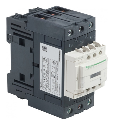 Контактор Schneider Electric TeSys LC1D EVERLINK 3P 60А 440/24В DC 18.5кВт, LC1D40ABD