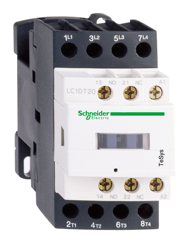 Контактор Schneider Electric TeSys LC1D 4P 25А 440/220В DC 11кВт