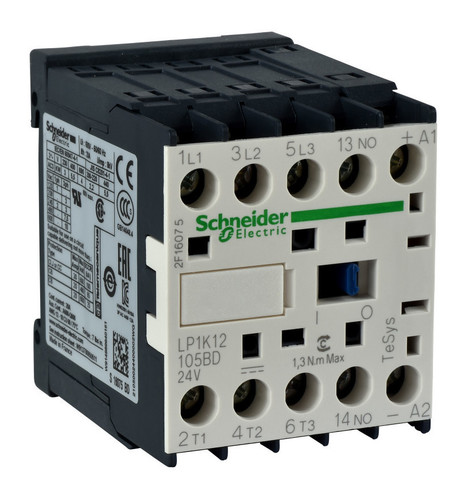 Контактор Schneider Electric TeSys LP4K 3P 9А 400/24В DC 4кВт