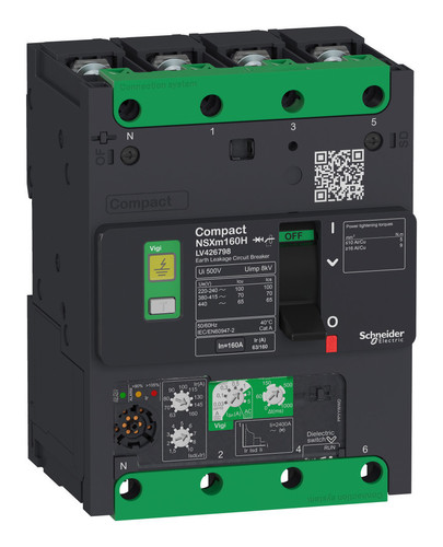 Силовой автомат Schneider Electric Compact NSX, 36кА, 4P, 50А