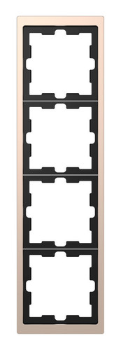 Рамка 5 постов Schneider Electric MERTEN D-LIFE, шампань