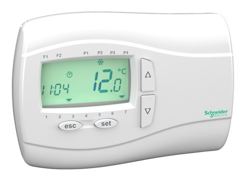 Термостат комнатный Schneider Electric, с дисплеем, белый, TM171DWAL2L