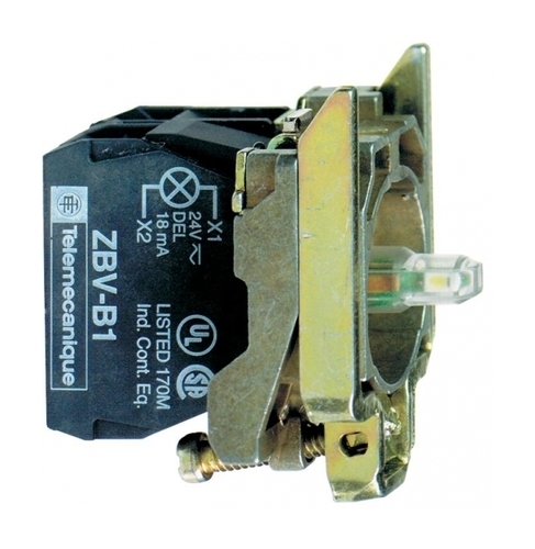 КОРПУС КНОПКИ 22ММ 120В С ПОДСВЕТКОЙ ZB4BW0G35